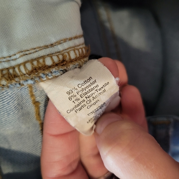 Madewell 9" High Riser Skinny Skinny Jeans 27 Light Wash Distressed Denim - Picture 8 of 8